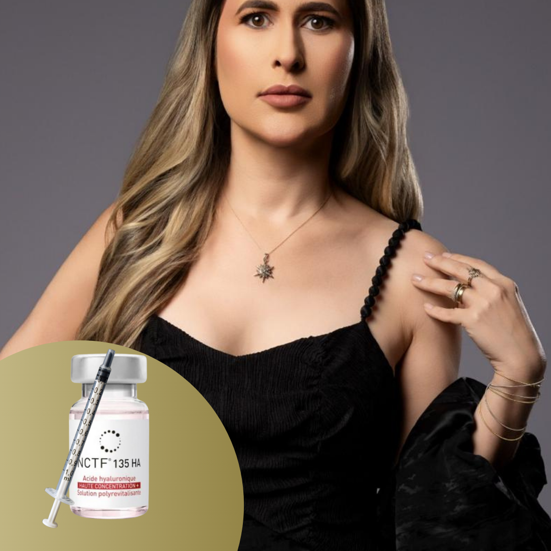 Lap Lines (Linhas do Colo) - Biomodelação + Hidratação - NCTF + 1ml de Skinvive + 10ml de Skinbooster