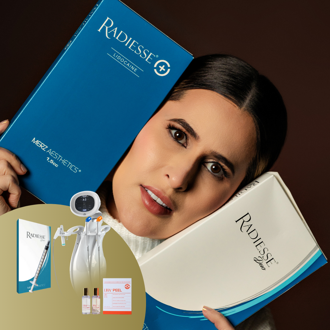 Pele Coreana - Ultraformer MPT 600 disparos (full face) + 1ml Radiesse Duo + Protocolo de pele coreana Lhala Peel