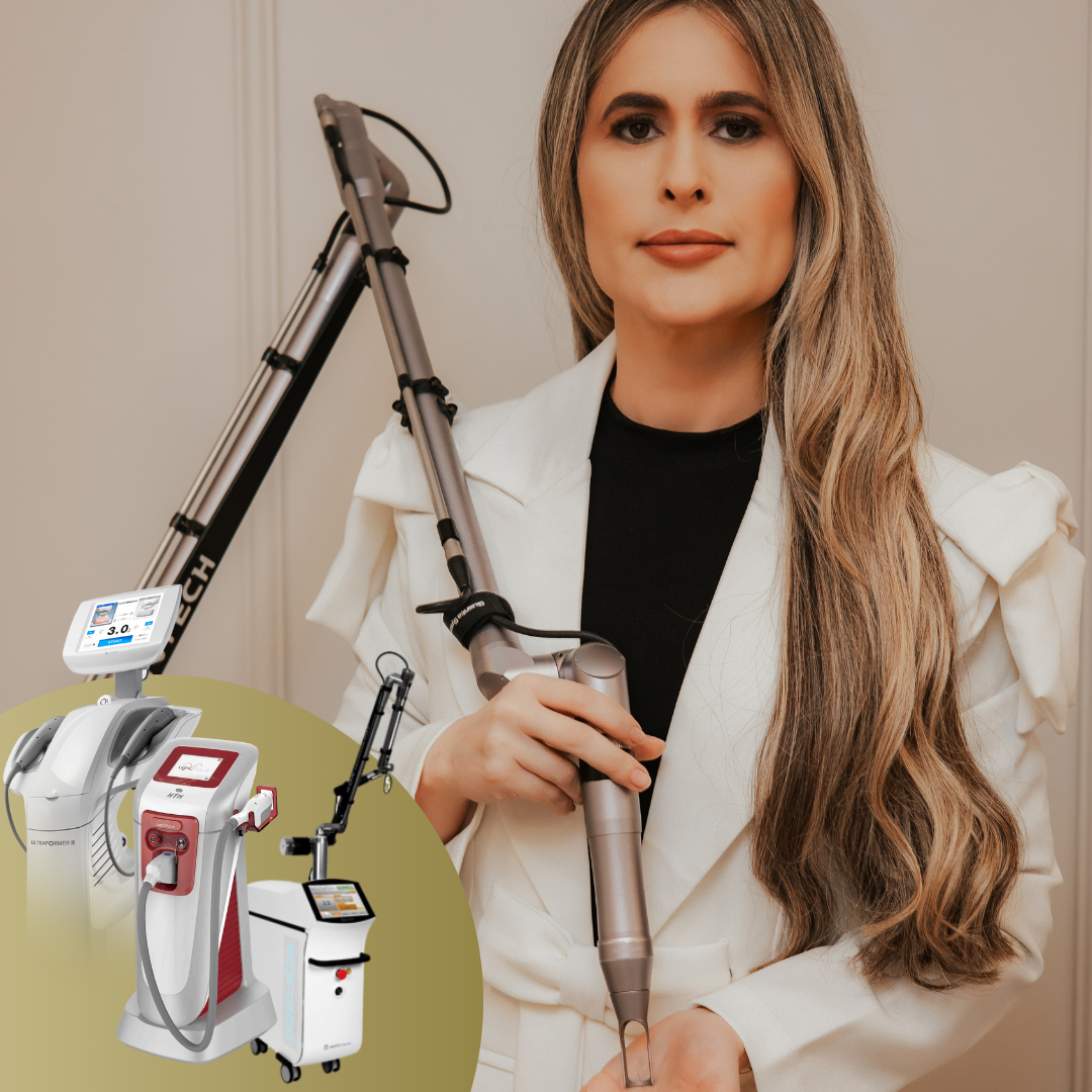 COMBO 3 EM 1 (FACE, PAPADA E PESCOÇO) - ULTRAFORMER III 800 DISPAROS + LUZ PULSADA + PASTELLE