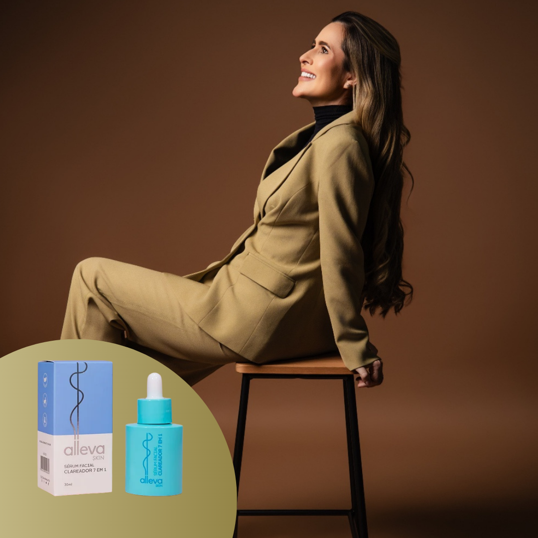 Limpeza de Pele Alleva Skin - Peeling diamante + Vapor de ozônio + Extração de cravos e comedoes + Alta frequência + Laser Antares