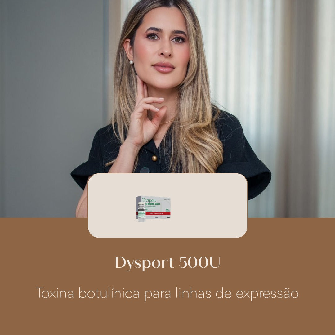 Dysport 500U Toxina botulínica para linhas de expressão