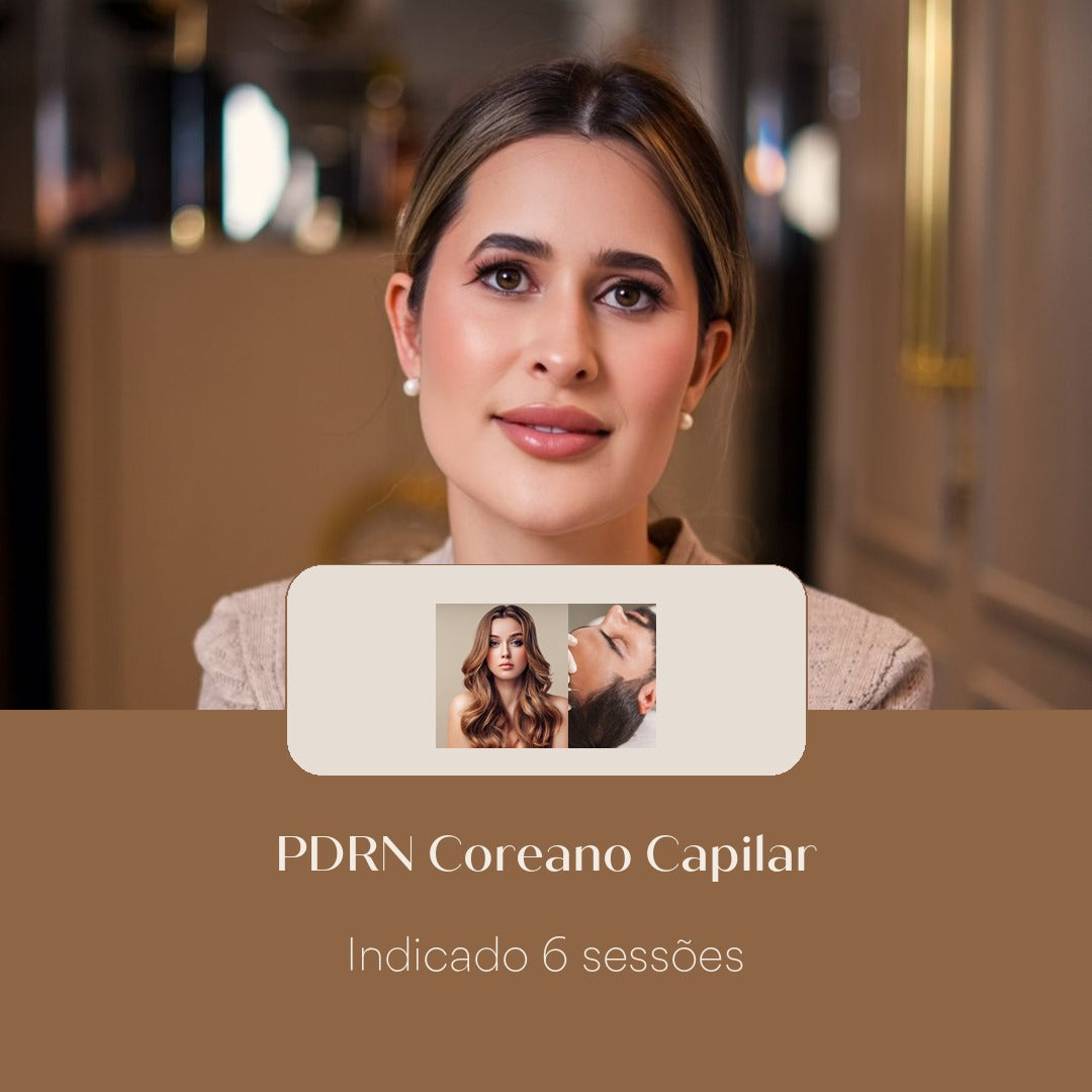 PDRN Coreano Capilar Indicado 6 sessões