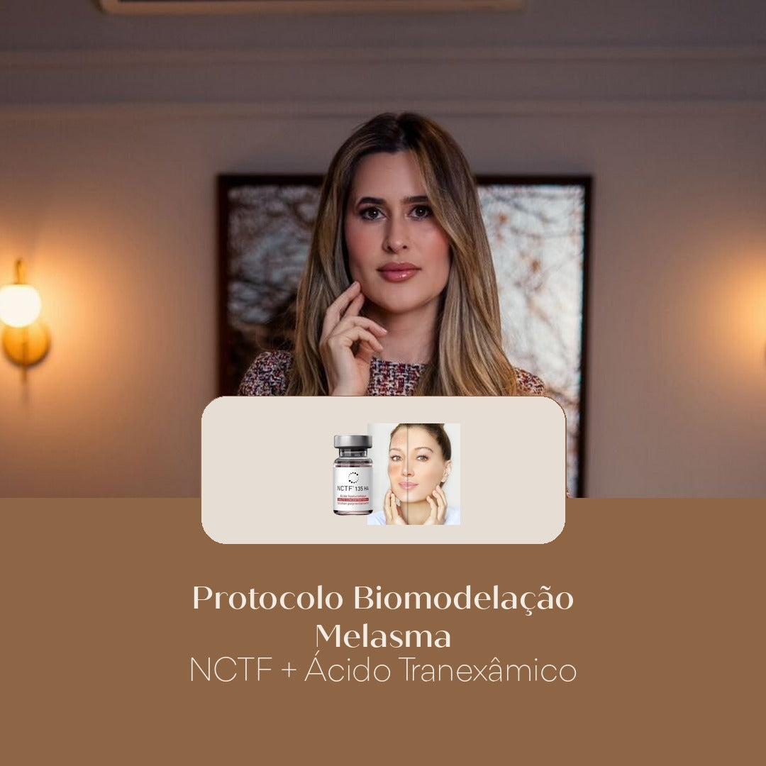 Protocolo Biomodelação Melasma NCTF + Ácido Tranexâmico