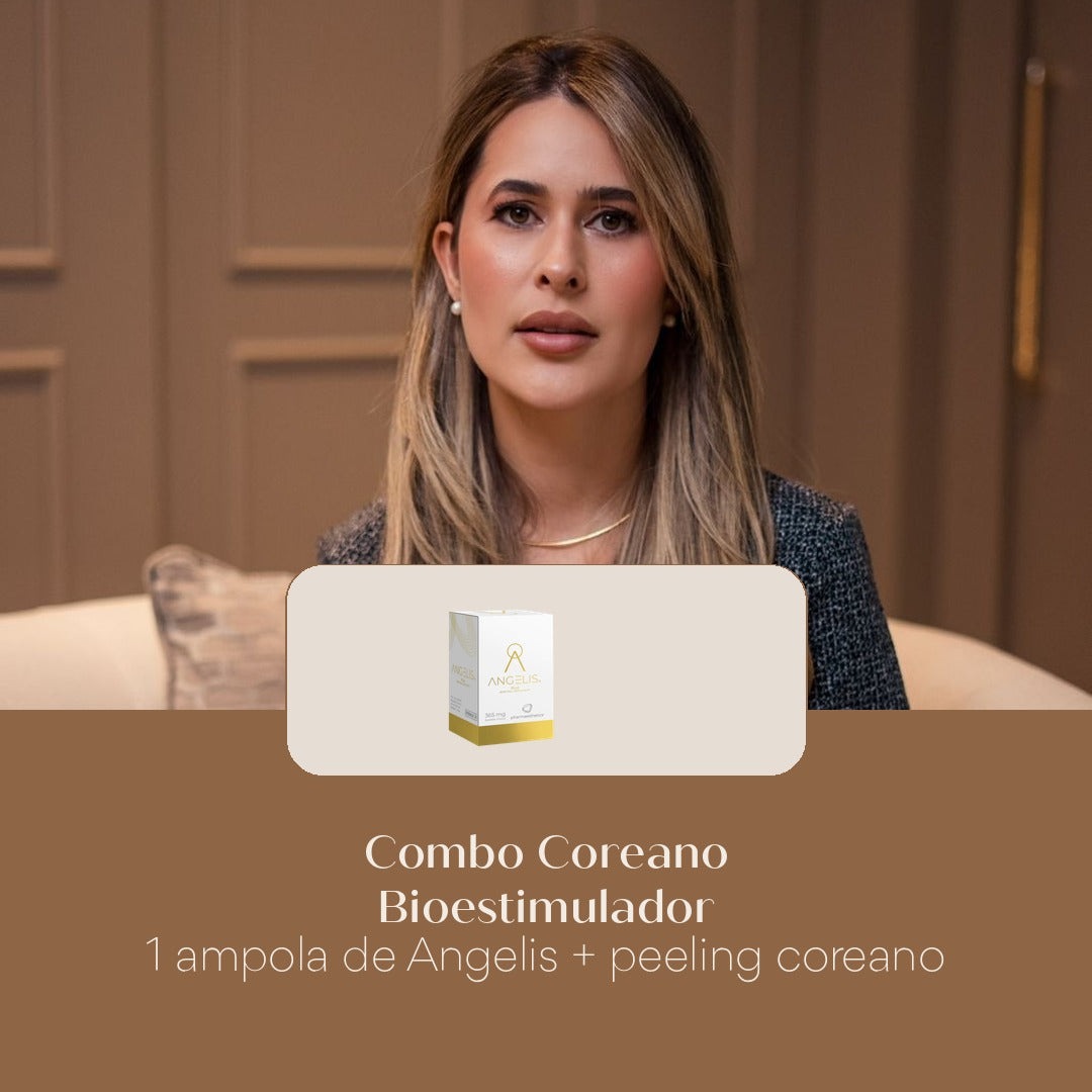 Combo Coreano Bioestimulador 1 ampola de Angelis + peeling coreano