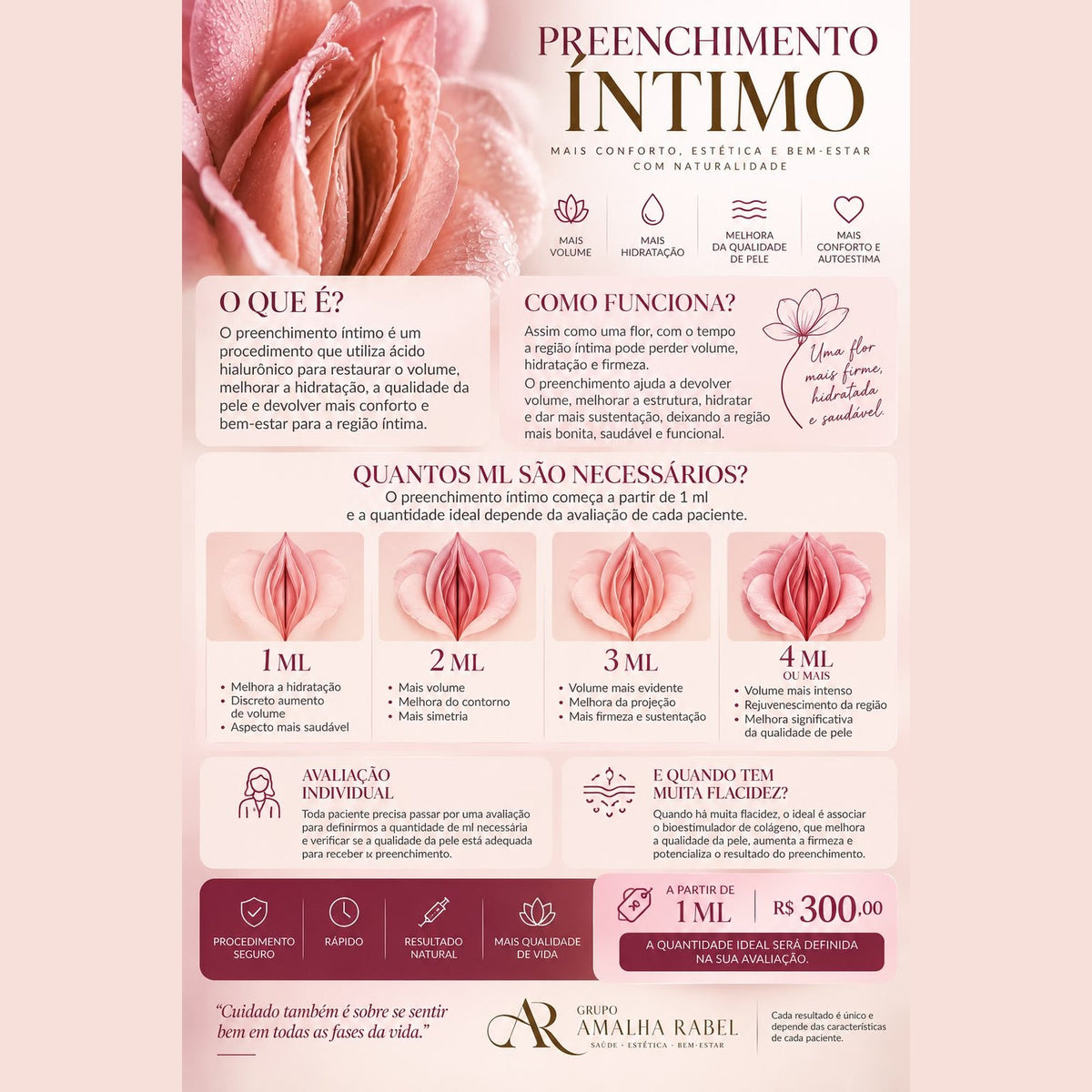 Preenchimento Íntimo - Mais conforto, estética e bem-estar com naturalidade (1 ml)