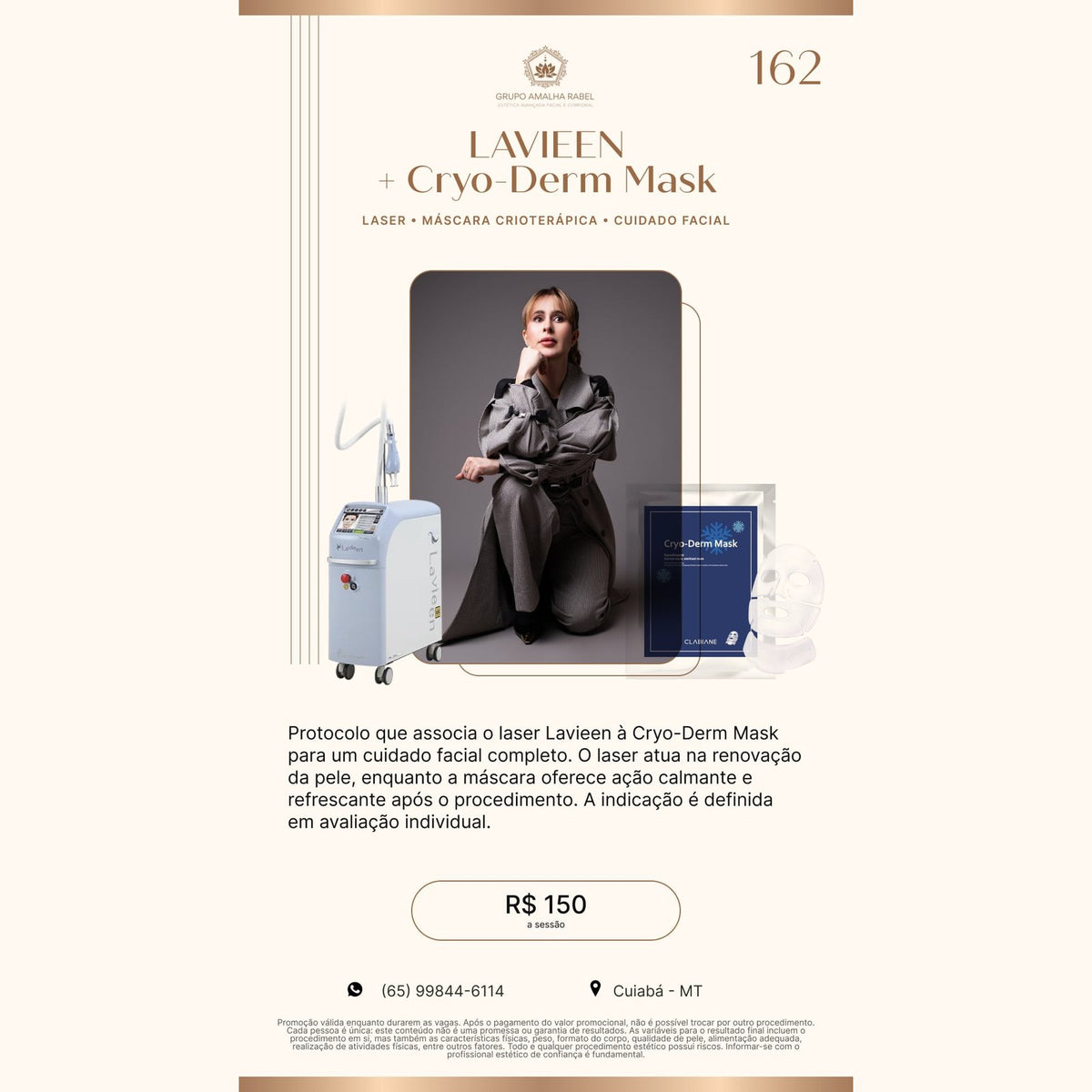 LAVIEEN + Cryo-Derm Mask - LASER • MÁSCARA CRIOTERÁPICA • CUIDADO FACIAL