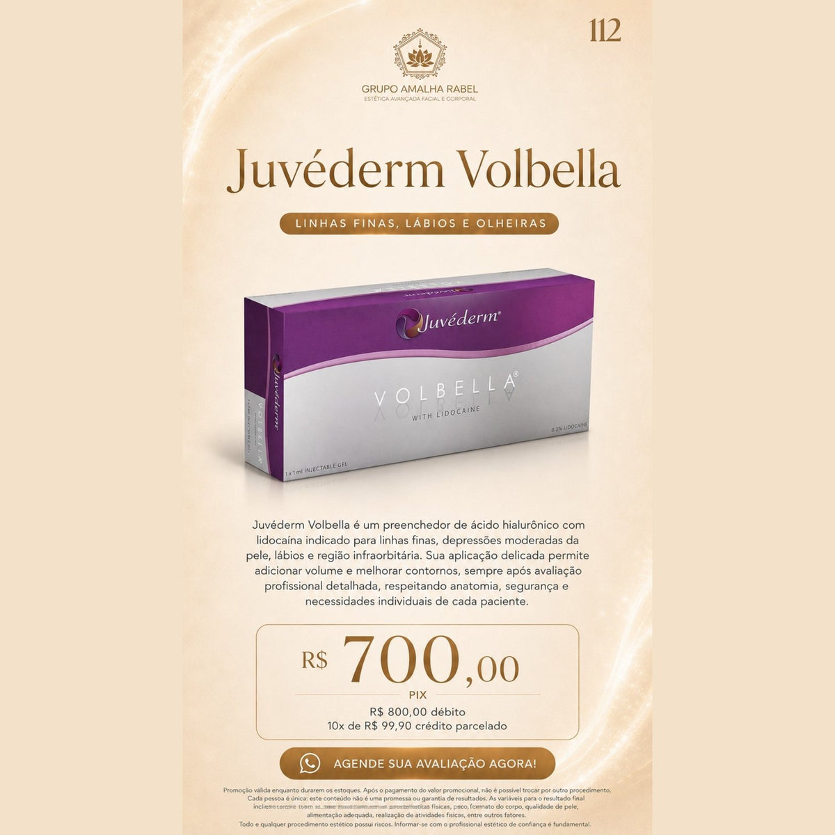 Juvéderm Volbella - LINHAS FINAS, LÁBIOS E OLHEIRAS