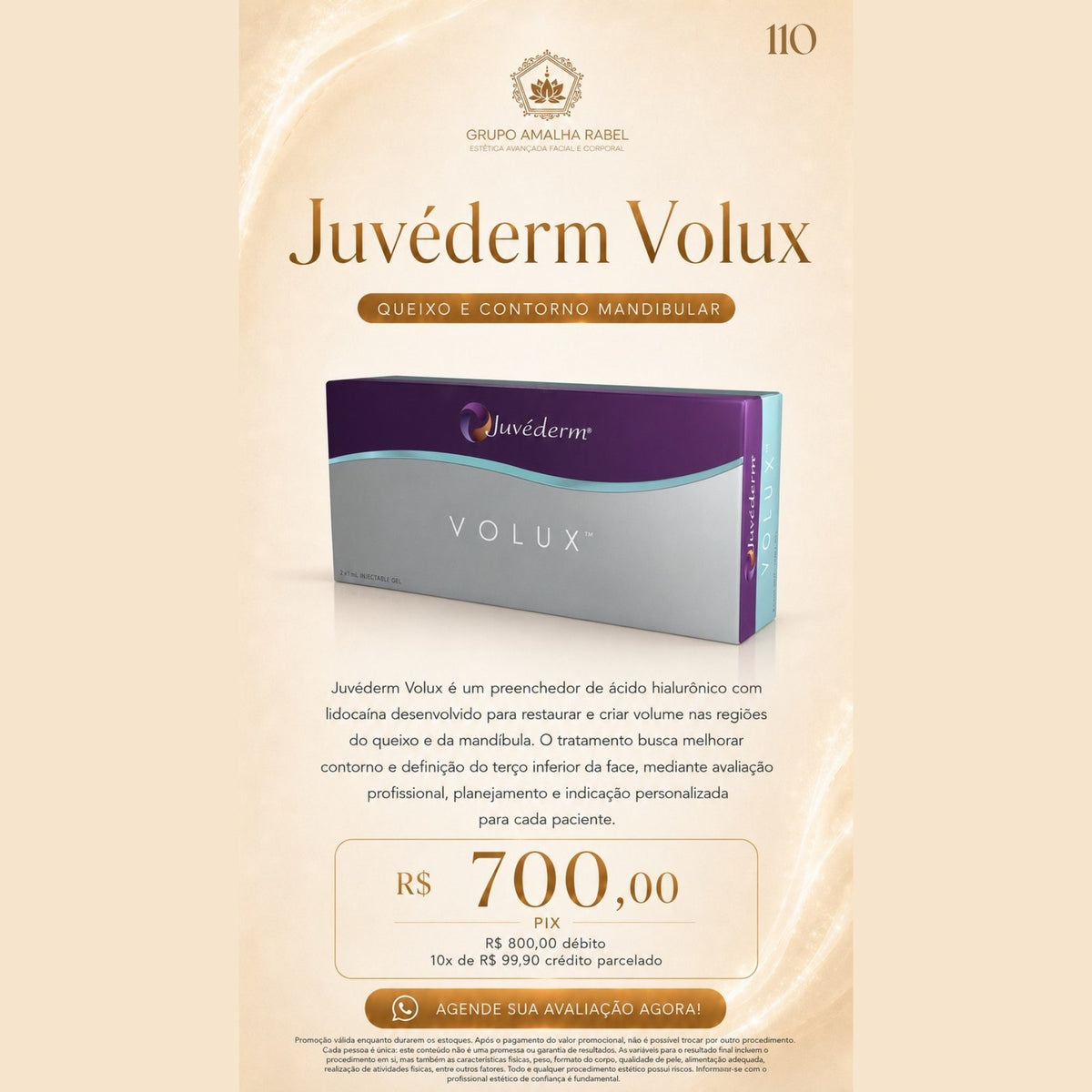Juvéderm Volux - QUEIXO E CONTORNO MANDIBULAR