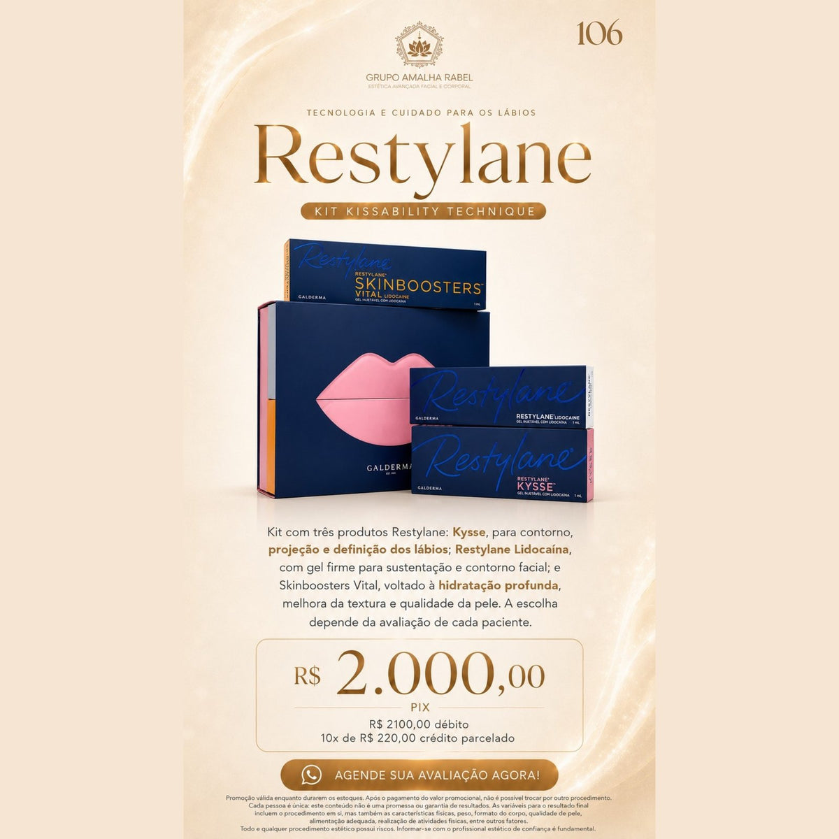 Restylane - KIT KISSABILITY TECHNIQUE