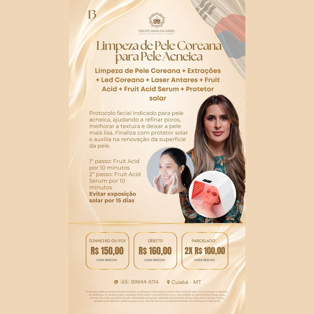 Limpeza de Pele Coreana para Pele Acneica