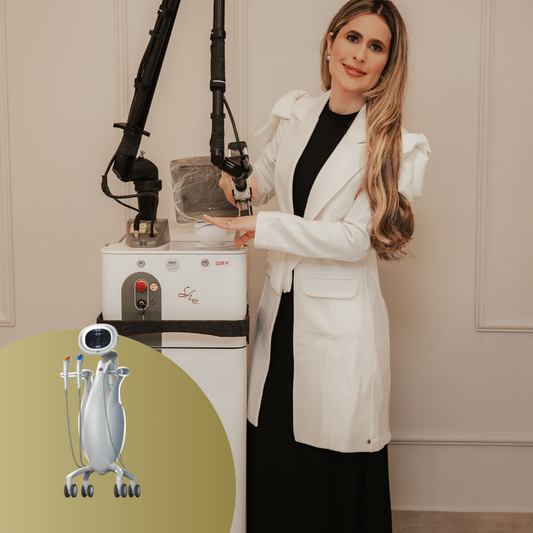 Protocolo UltraLaser - Ultraformer MPT na face, papada e pescoço (900 disparos) + Laser CO2 com Exossomos