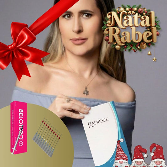 Radiesse Duo 3.0 +  1 ml Belotero Intense + 10 fios lisos