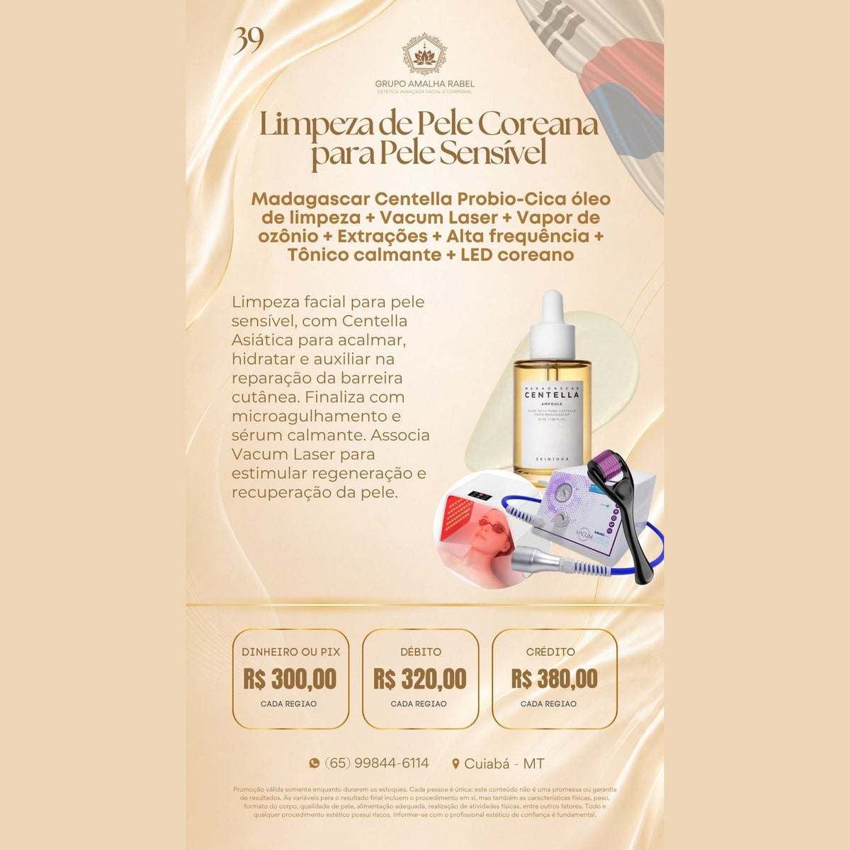 Limpeza de Pele Coreana para Pele Sensível