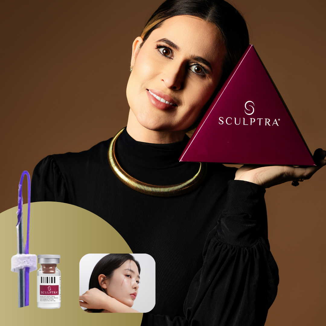 LIFT COREANO - 12 fios de PDO espiculado  + sessão de Sculptra  + Skinbooster