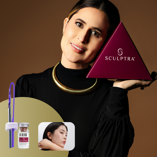 LIFT COREANO - 12 fios de PDO espiculado  + sessão de Sculptra  + Skinbooster