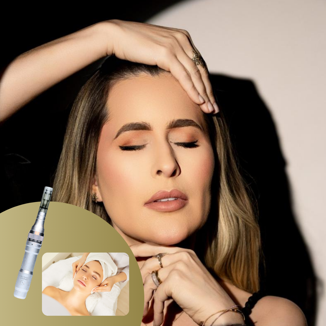 Limpeza de pele com Dermapen e silício orgânico