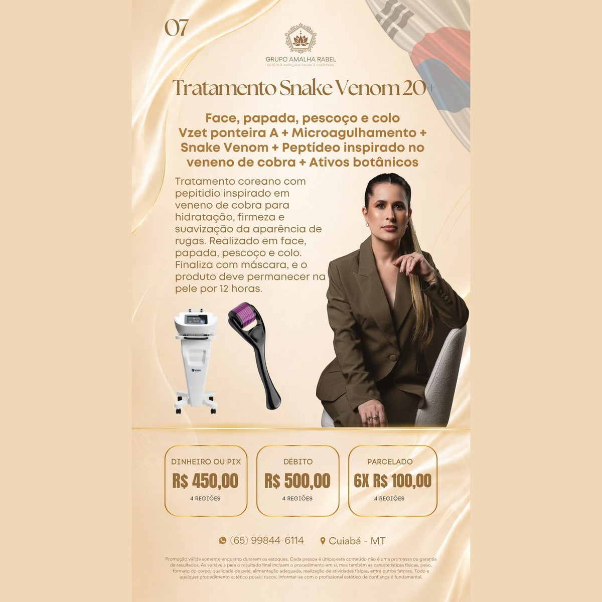 Tratamento Snake Venom 20+