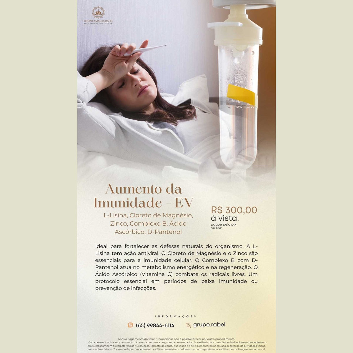 Aumento da Imunidade - EV