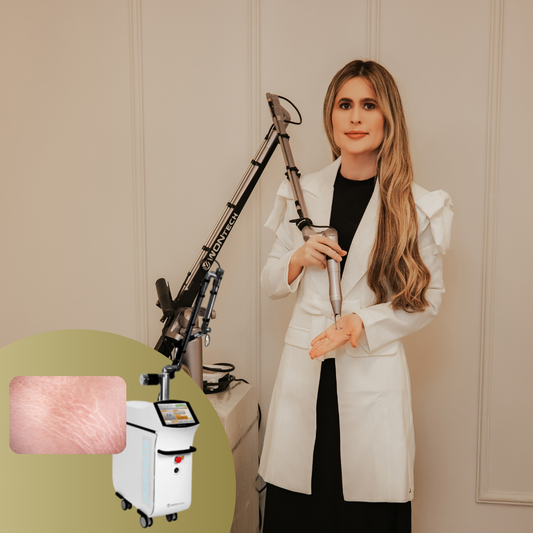 Despigmentação de camuflagem de Estrias - com Laser Pastelle