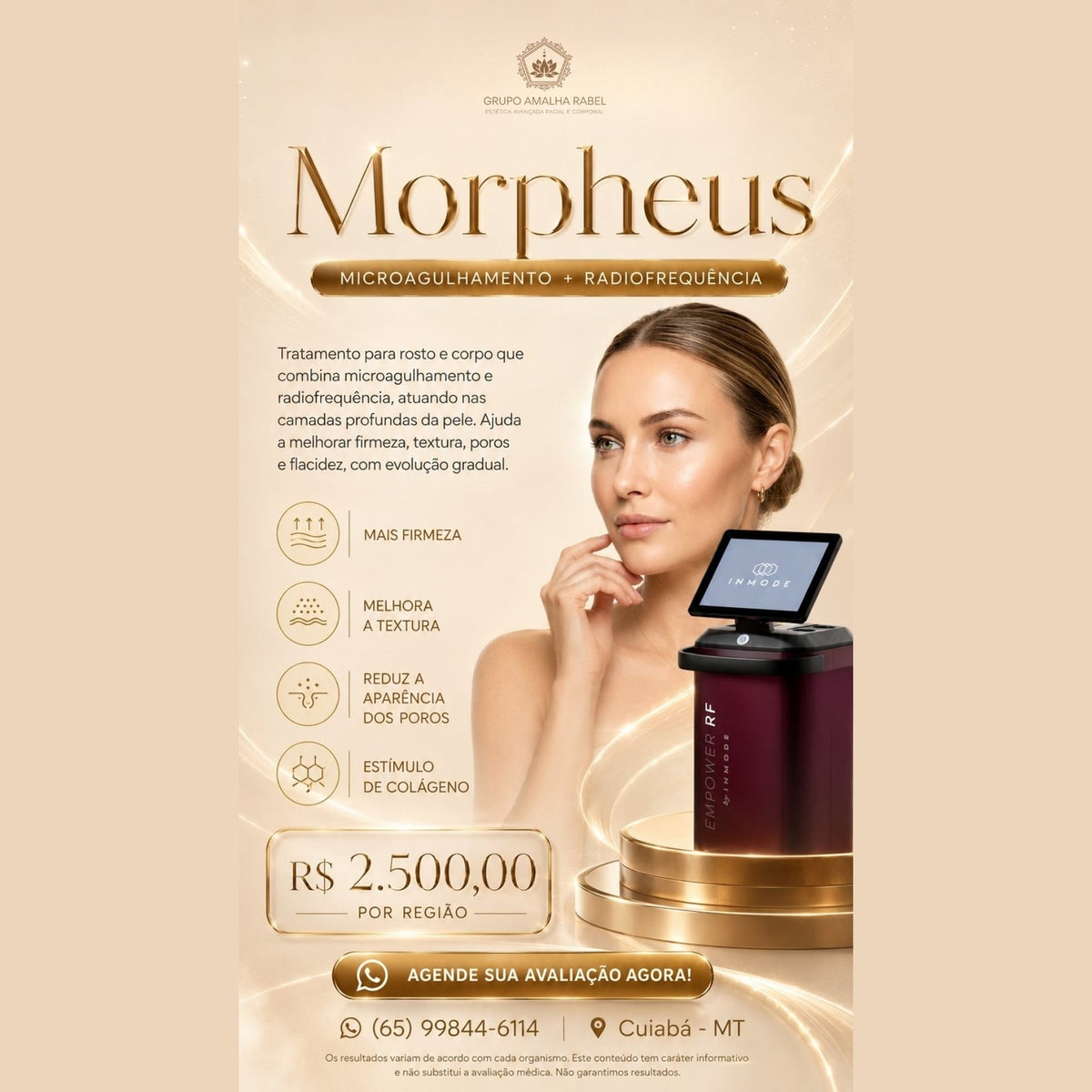Morpheus - Microagulhamento + Radiofrequência