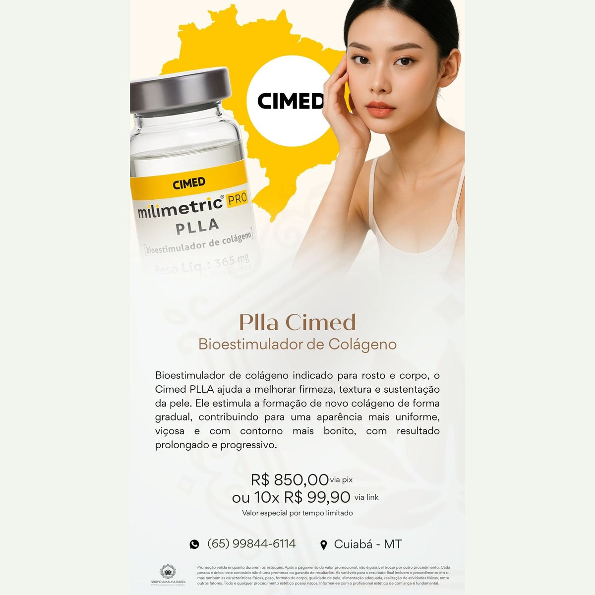 Plla Cimed - Bioestimulador de Colágeno