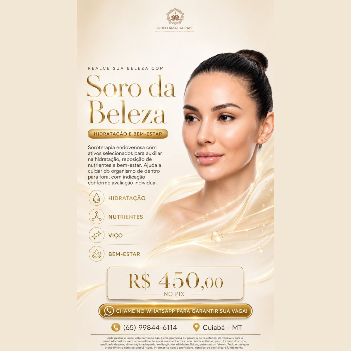 Soro da Beleza - Hidratação e bem-estar