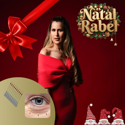 Tratamento para flacidez de pálpebras superior e inferior - PDRN coreano + 10 fios lisos