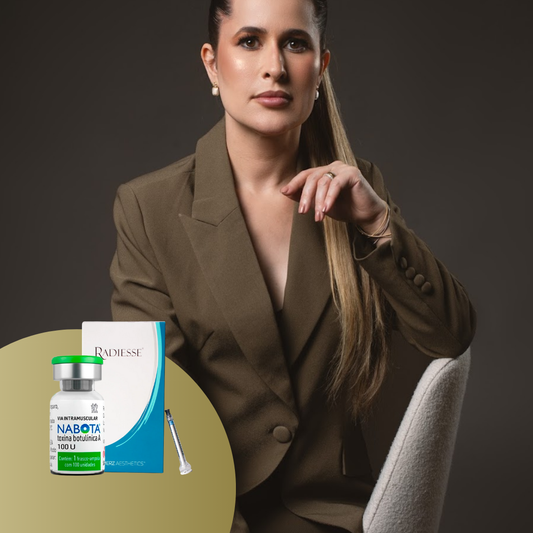 1ml Radiesse Day  + Botox day Nabota - Testa, glabela e linhas oculares