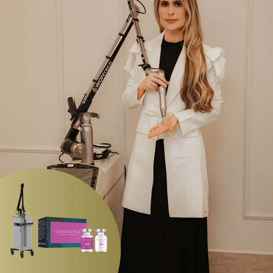 Rejuvenescimento - Youlaser CO₂ + Exossomos Dermaskyn X 1 Ampola