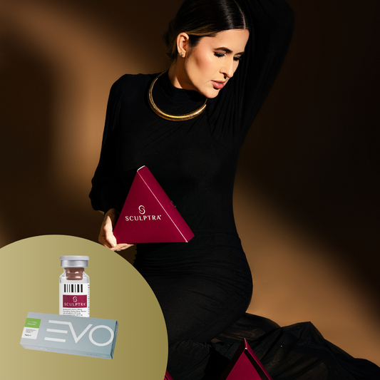 Protocolo Íntimo Biohialurônico - 1 ampola Sculptra + 2 ml ácido hialurônico Evo Fill Fine Lines