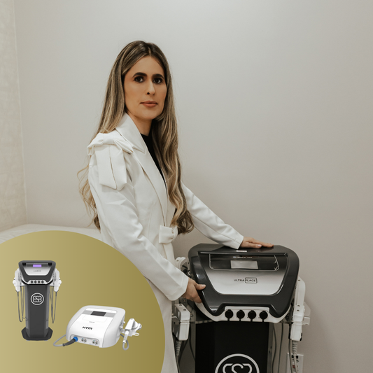Protocolo Hidrolipo - 500 ml SF9% + 1 ampola Desoxicolato + Ultrassom de placa na região realizada + 1 sessão de carboxterapia para finalizar