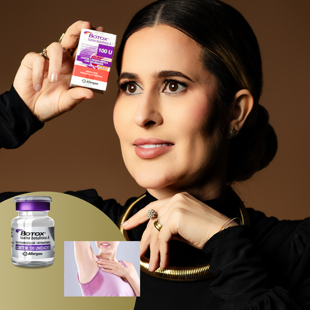 Botox Allergan para Sudorese - Tratamento para Axilas