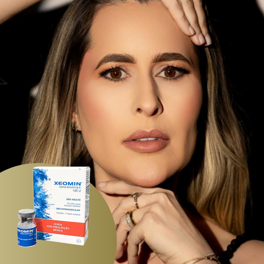 Toxina Botulínica Xeomin - Testa, glabela e linhas oculares