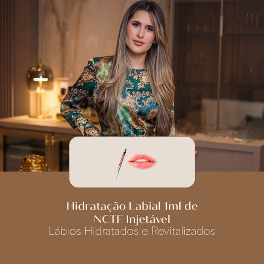 Hidratação Labial 1ml de NCTF Injetável Lábios Hidratados e Revitalizados