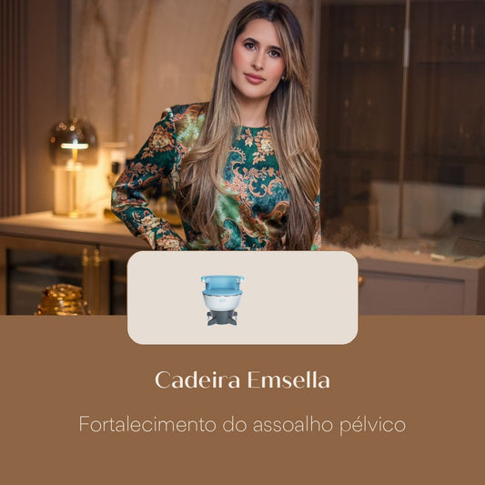 Cadeira Emsella Fortalecimento do assoalho pélvico