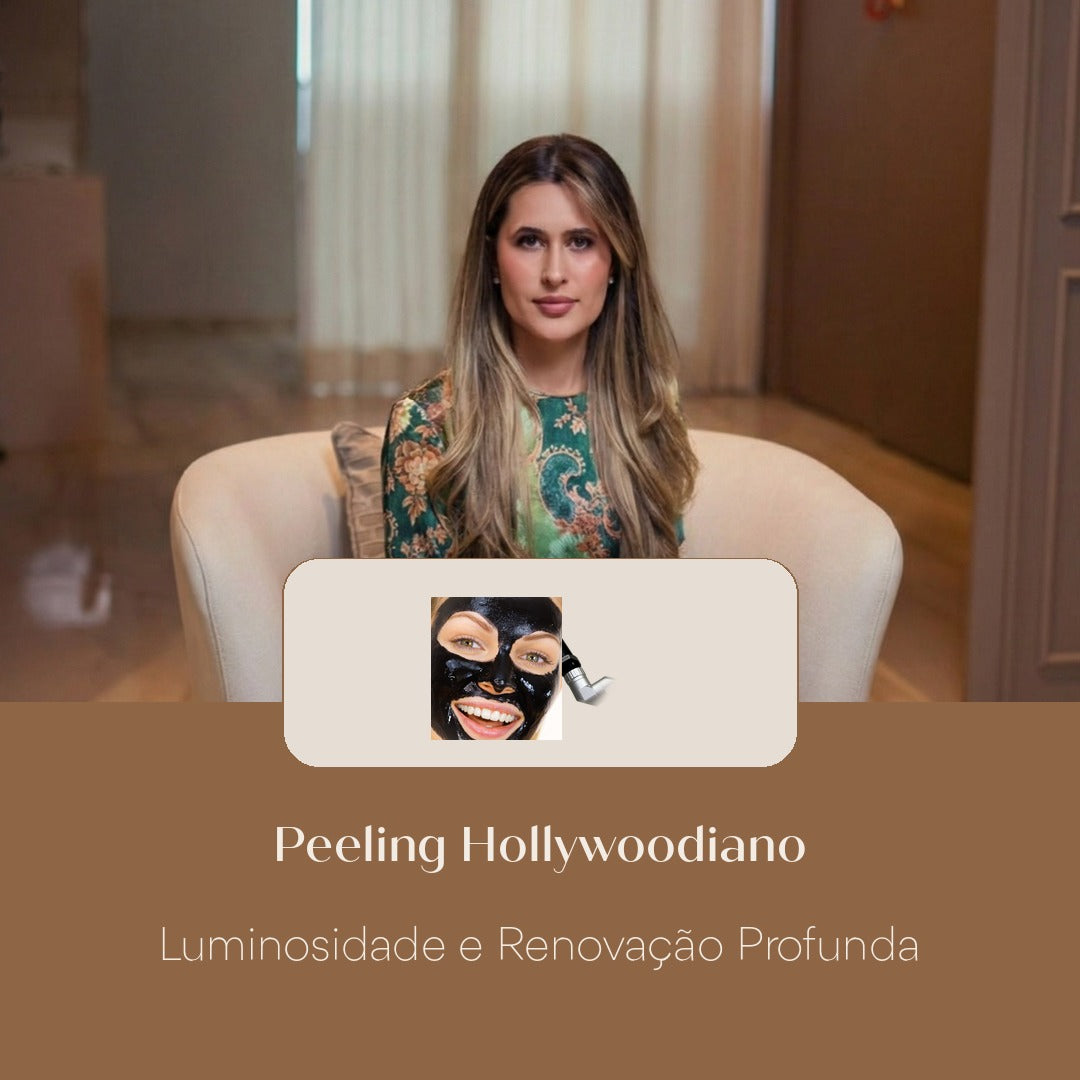 Peeling Hollywoodiano Luminosidade e Renovação Profunda