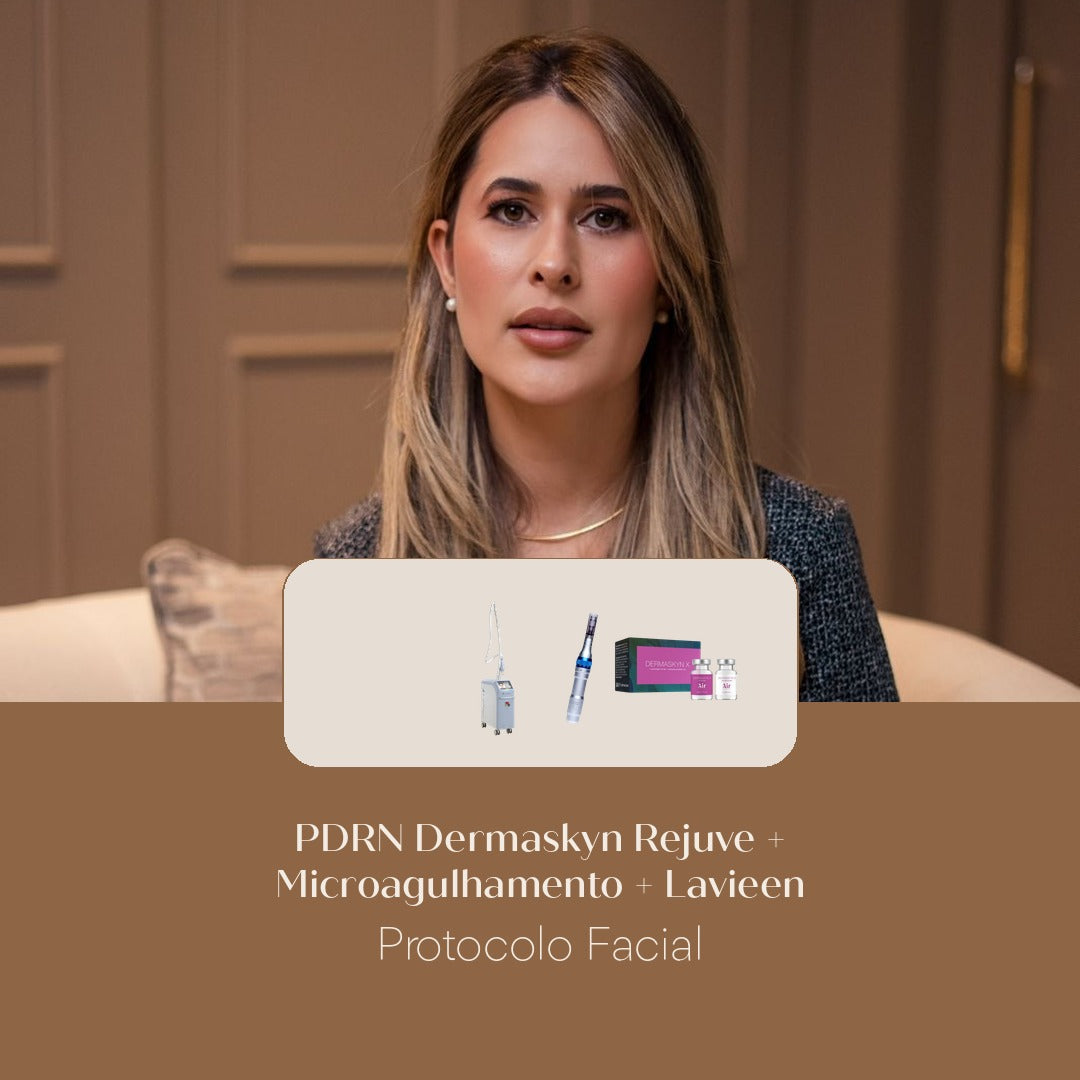 PDRN Dermaskyn Rejuve + Microagulhamento + Lavieen Protocolo Facial