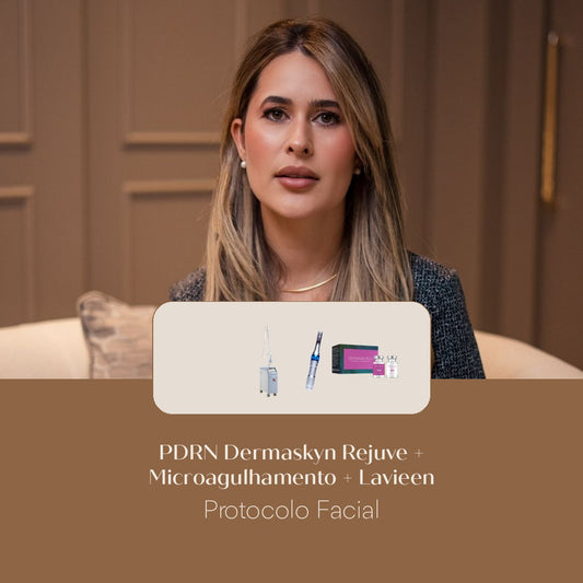 PDRN Dermaskyn Rejuve + Microagulhamento + Lavieen Protocolo Facial