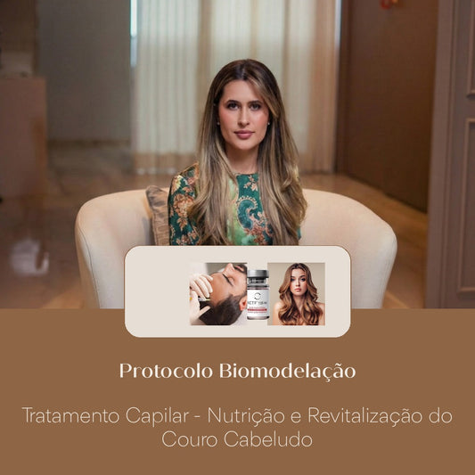 Protocolo Biomodelação Tratamento Capilar - Nutrição e Revitalização do Couro Cabeludo