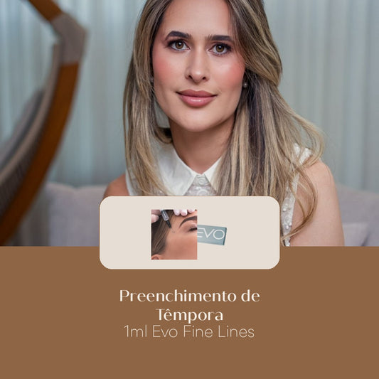 Preenchimento de Têmpora 1ml Evo Fine Lines