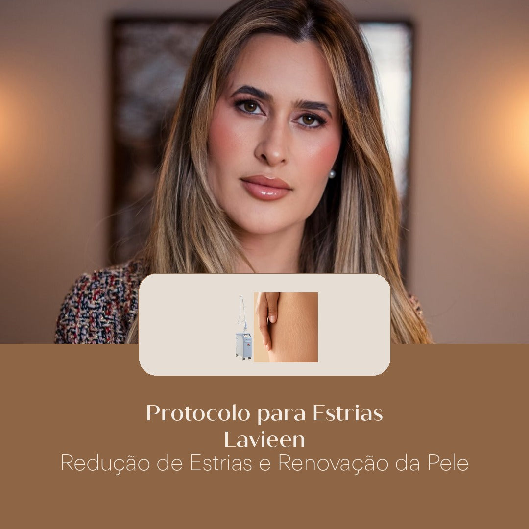 Protocolo para Estrias Lavieen Redução de Estrias e Renovação da Pele