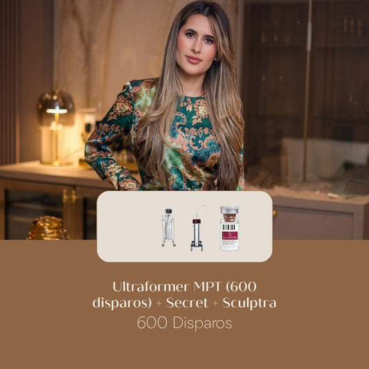 Ultraformer MPT (600 disparos) + Secret + Sculptra 600 Disparos